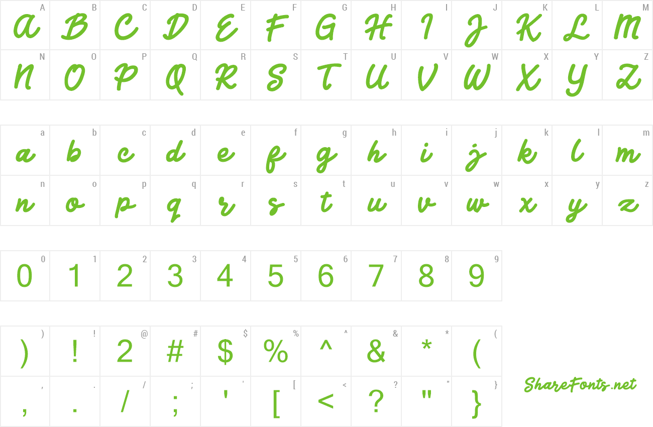 Font Jocky Starline preview